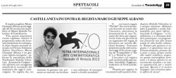 2014-7 Castellaneta incontra il regista Marco Giuseppe Albano